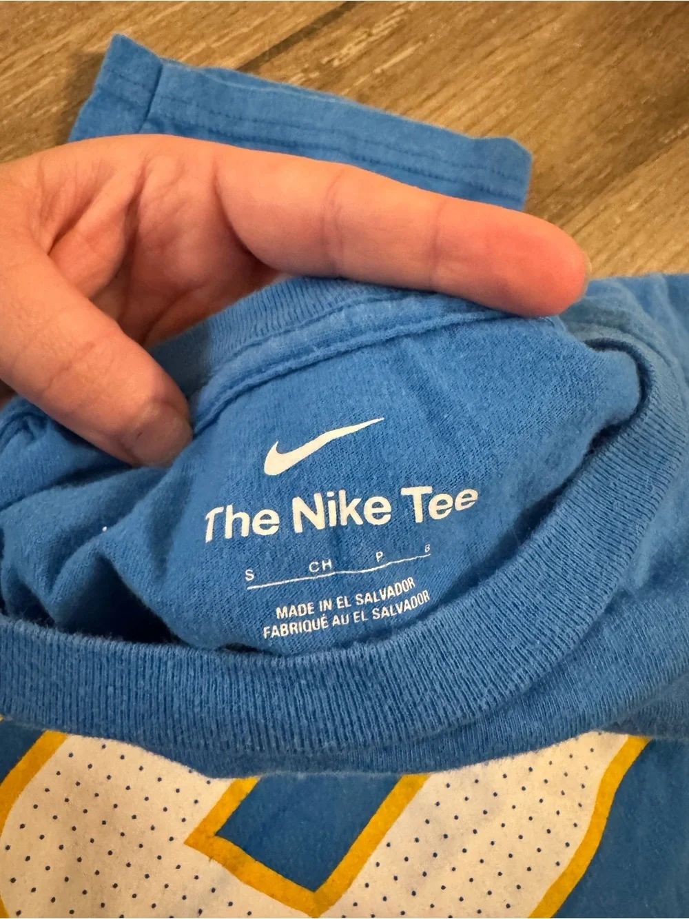 Nike blue tee